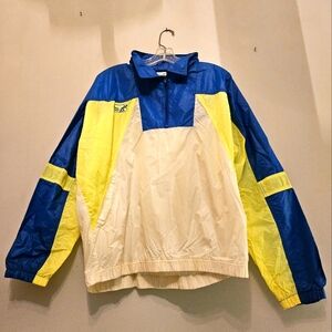 Vintage 1980's Pace Setter Retro Colored Windbreaker | Size Medium